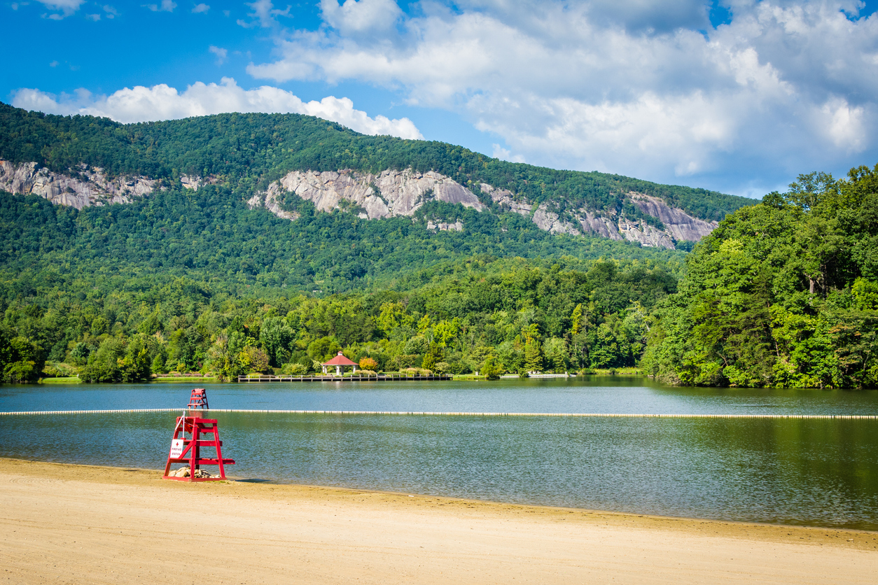 Best Top Asheville WNC Swimming Holes Lake Lure