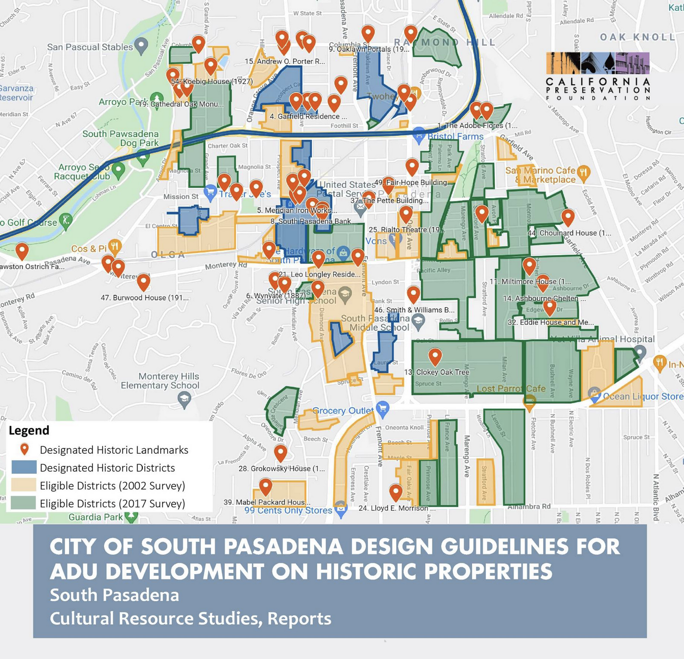 South Pasadena Design Guidelines for ADUs on Historic Properties South Pasadena Design Guidelines for ADUs on Historic Properties