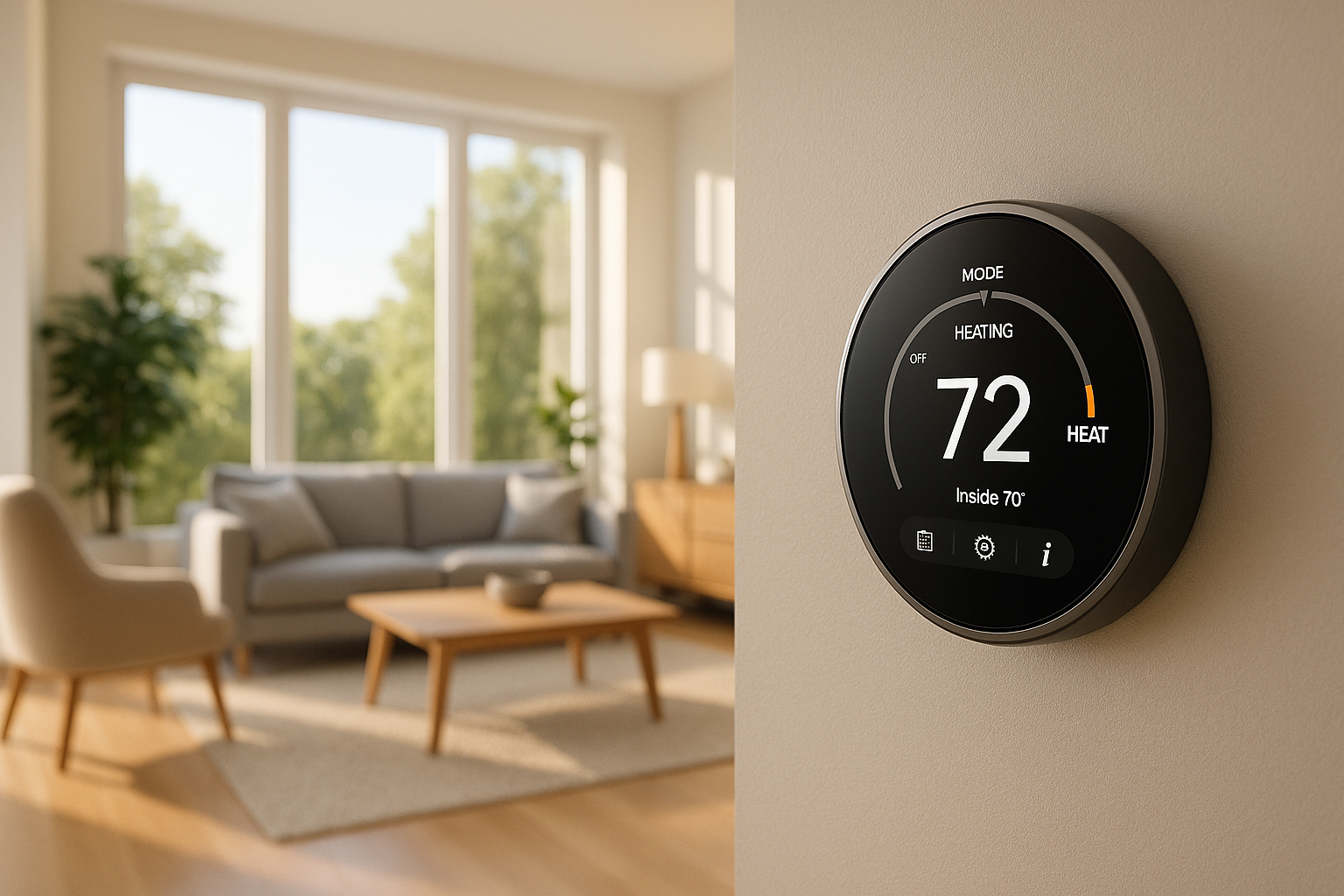 Smart home devices connected on a digital interface