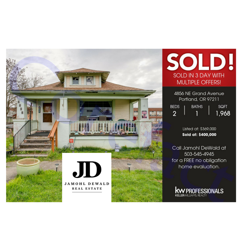 4856 NE Grand Ave Portland, OR JDPDXRealEstate