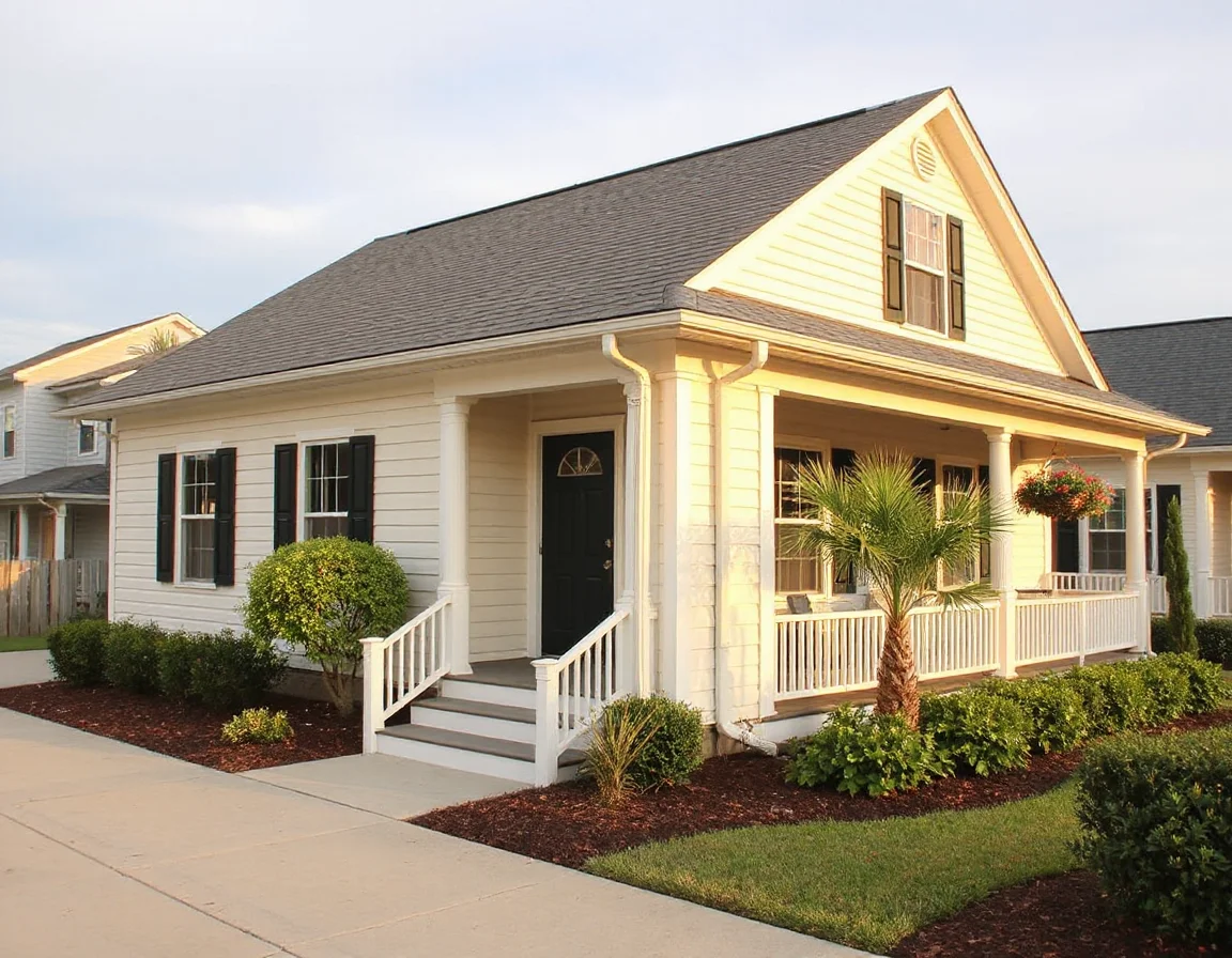 Well-maintained coastal home exterior in Swansboro