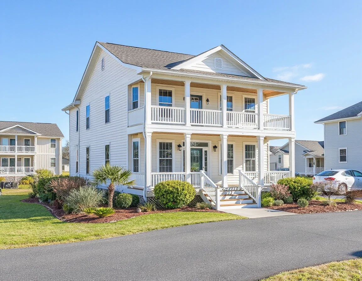 Elevated coastal home in Emerald Isle