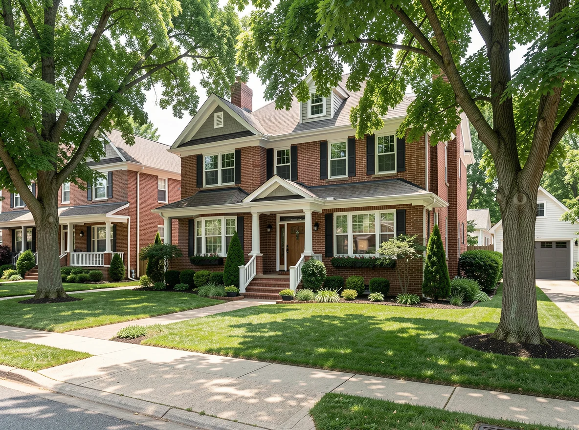 Chicago residential streetscape for comparing neighborhood property values