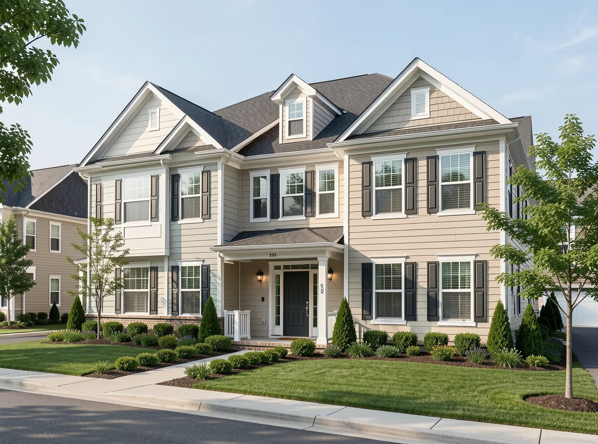 Condo building exterior