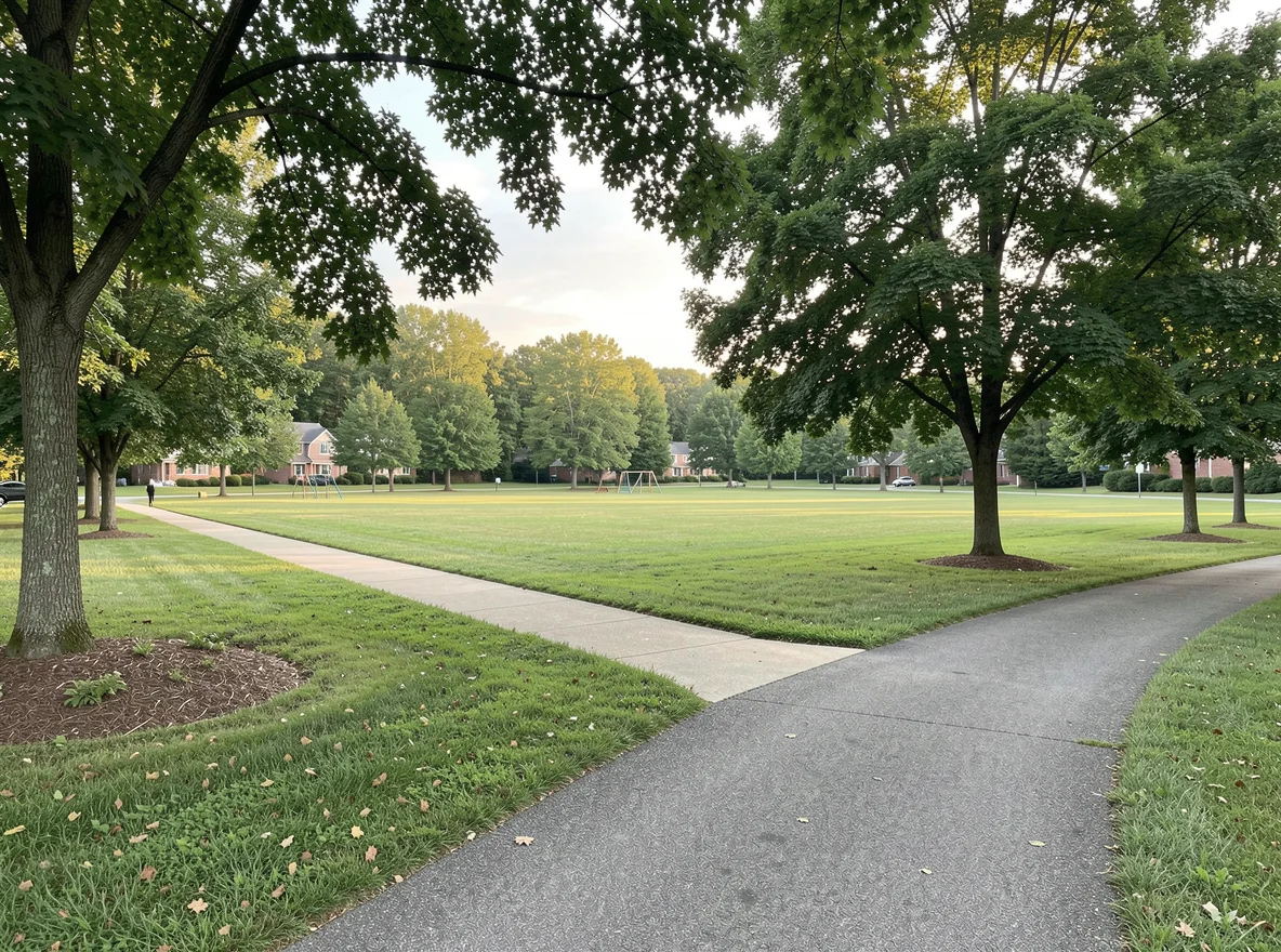 Greenbrier park setting