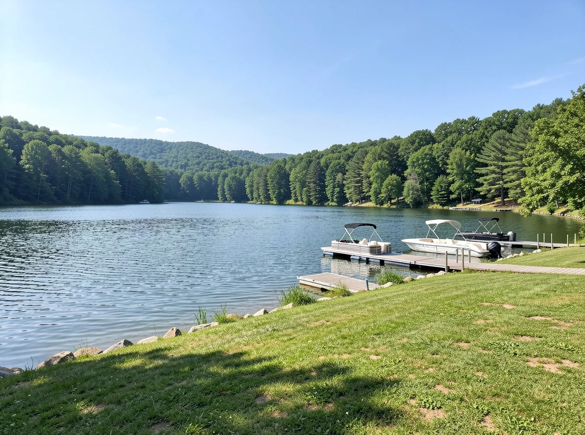 Boating and recreation on Old Hickory Lake near Gallatin