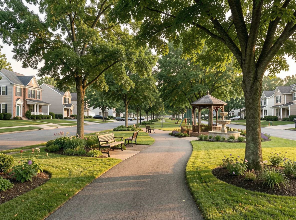 Portland Tennessee neighborhood streetscape