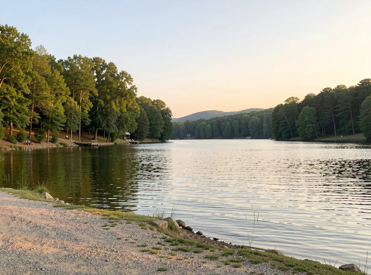 Old Hickory Lake shoreline near Gallatin