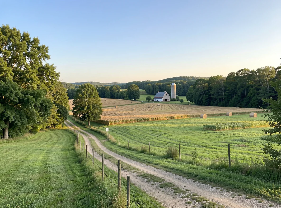 Greenbrier open space and countryside