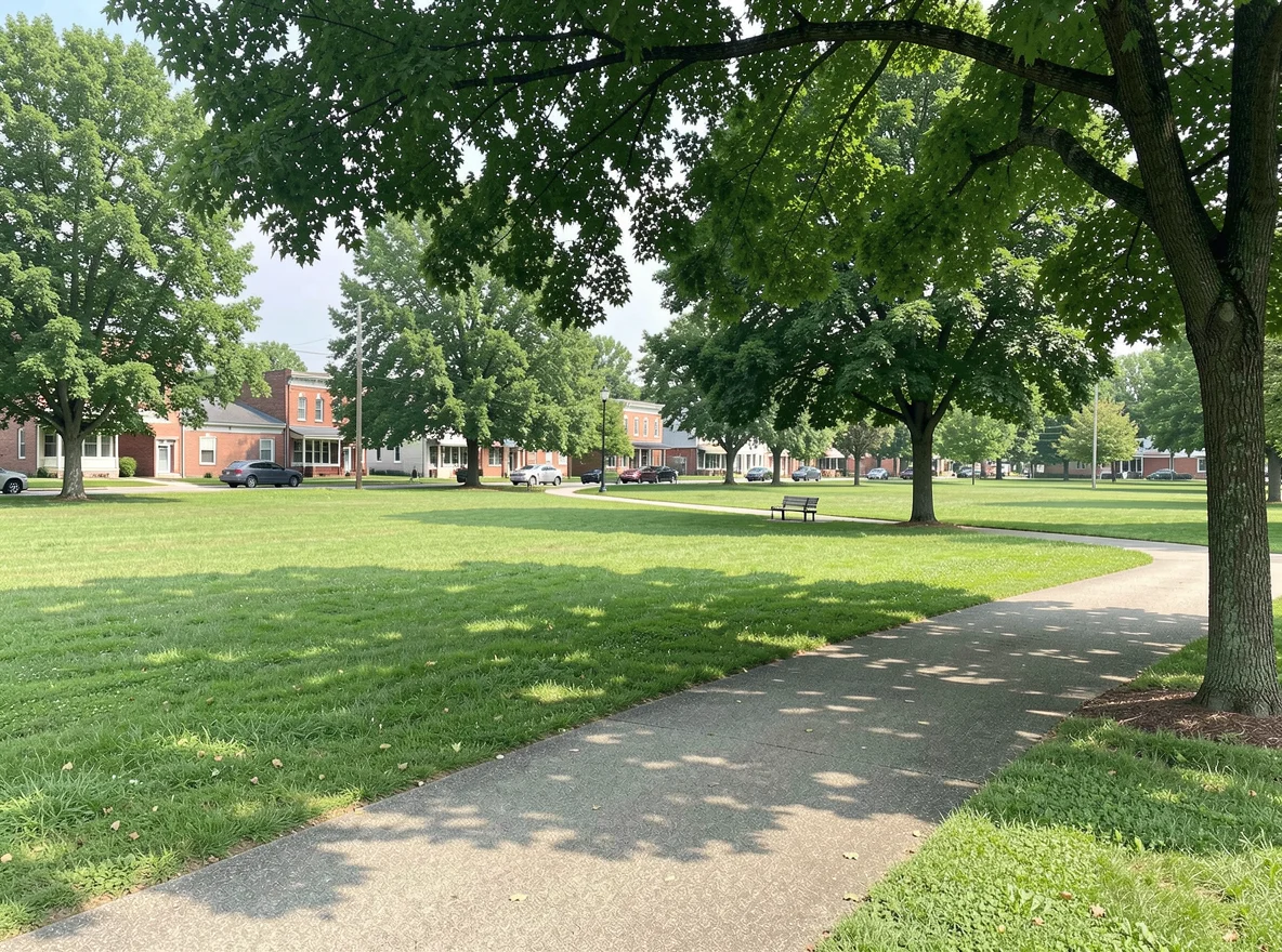 Pleasant View park and walking area