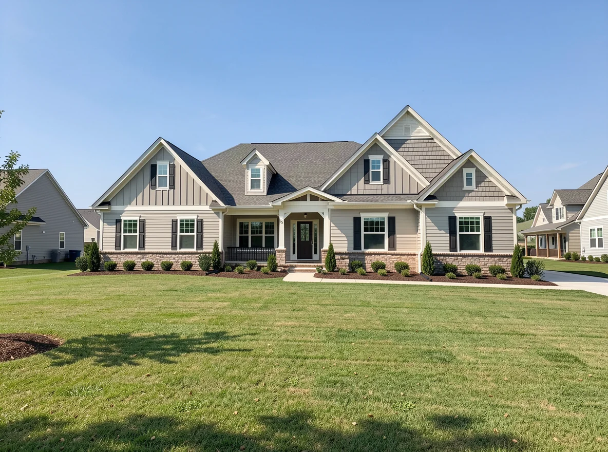 Pleasant View residential area with larger lots