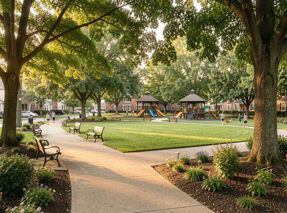 Millington park and recreation setting