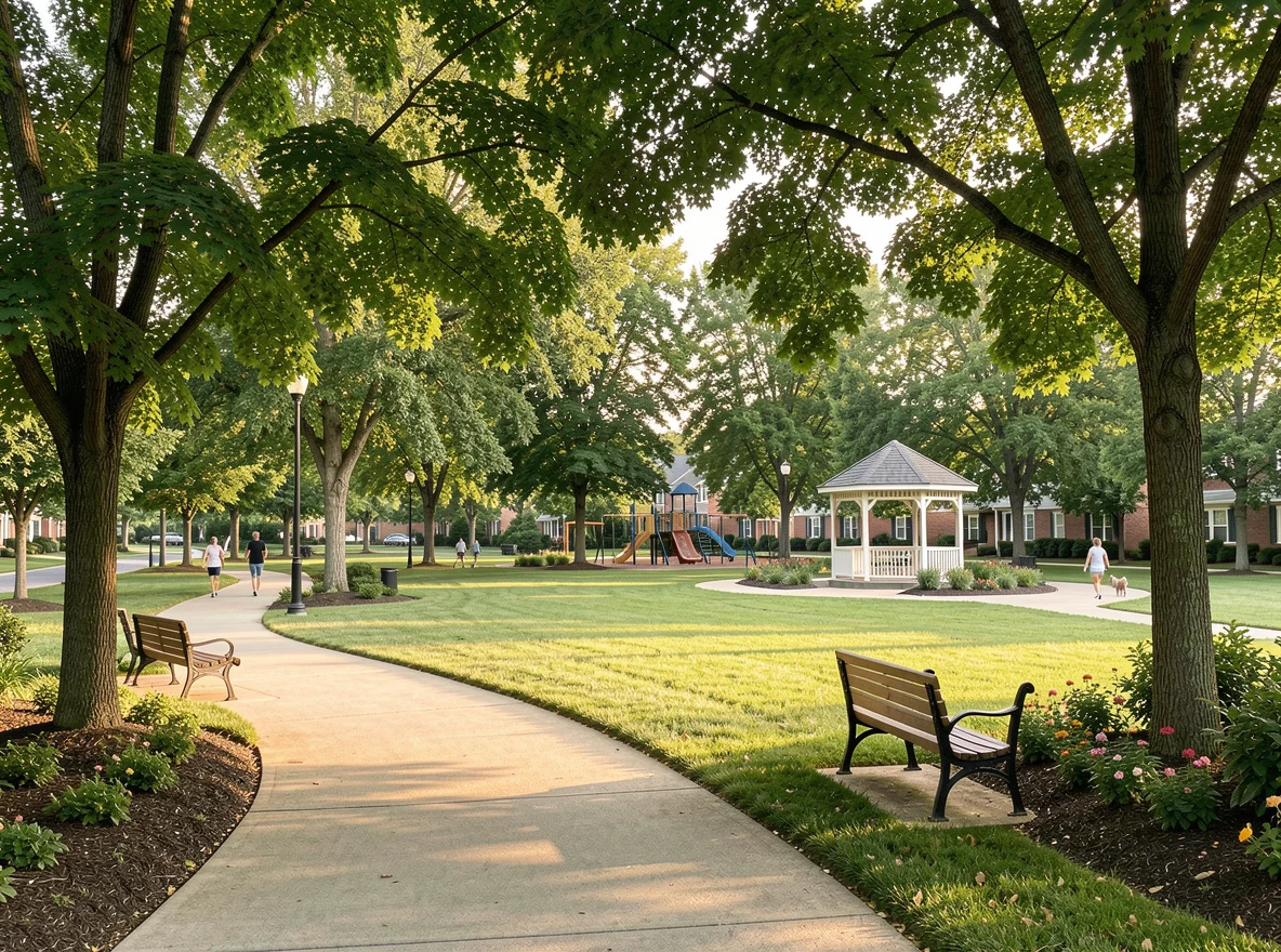 Park and recreation scene near Atoka, Tennessee