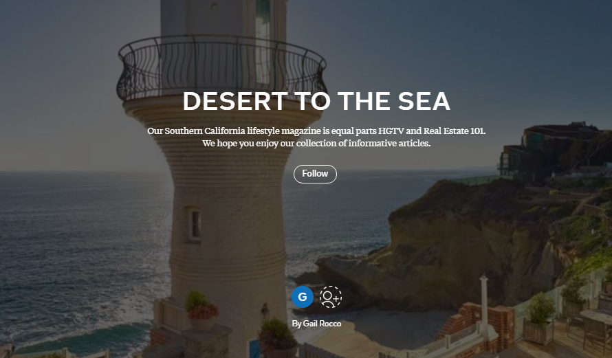 cover image of desert to the sea magazine