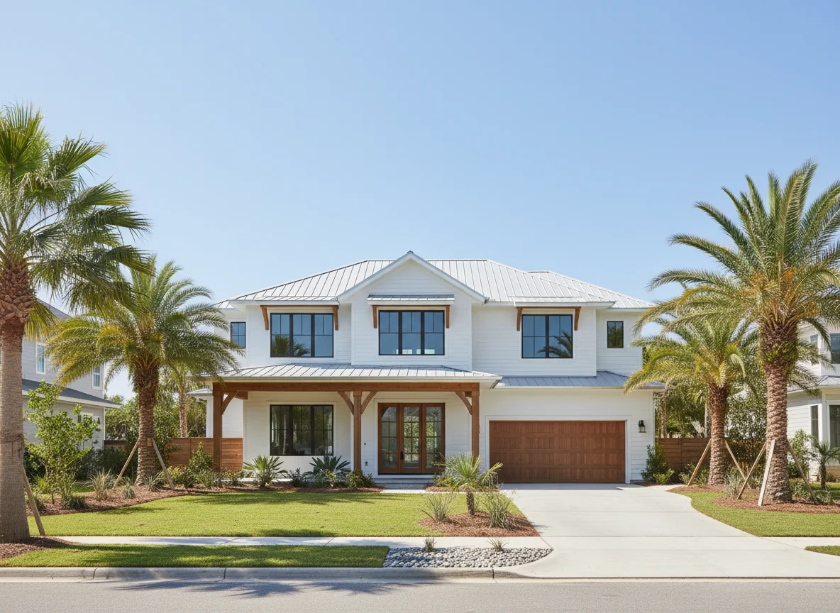 Jacksonville home exterior with curb appeal