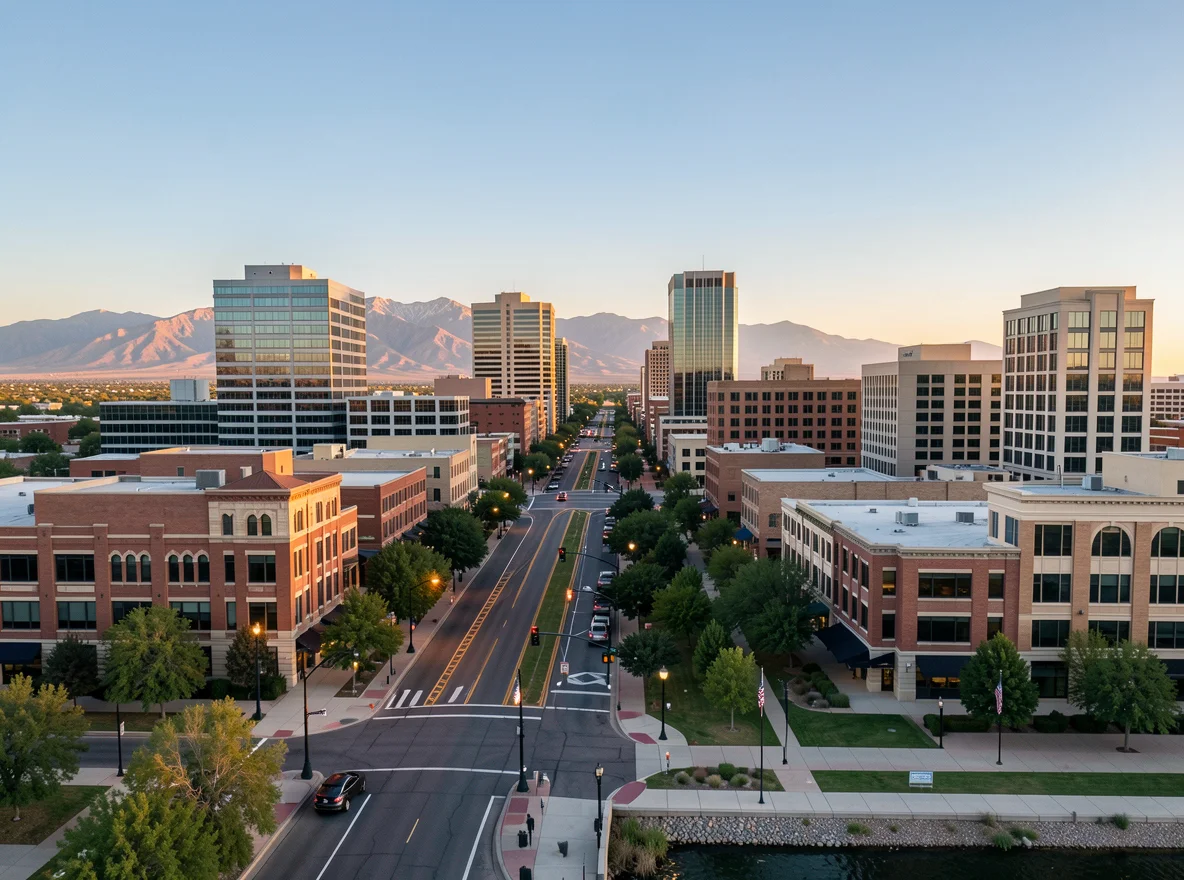 Downtown market perspective in Albuquerque, New Mexico