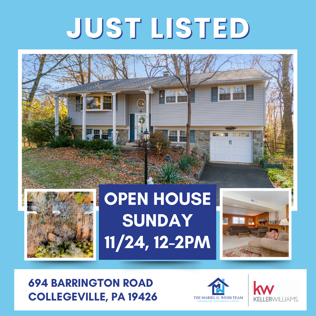 Just Listed: 694 Barrington Road, Collegeville PA 19426