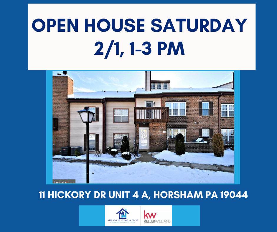 11 Hickory Drive unit 4 A Horsham PA Open House
