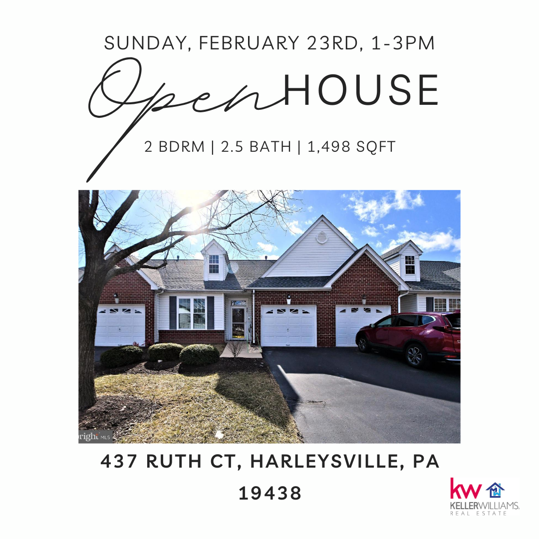 437 Ruth Ct, Harleysville, PA 19438 Open House