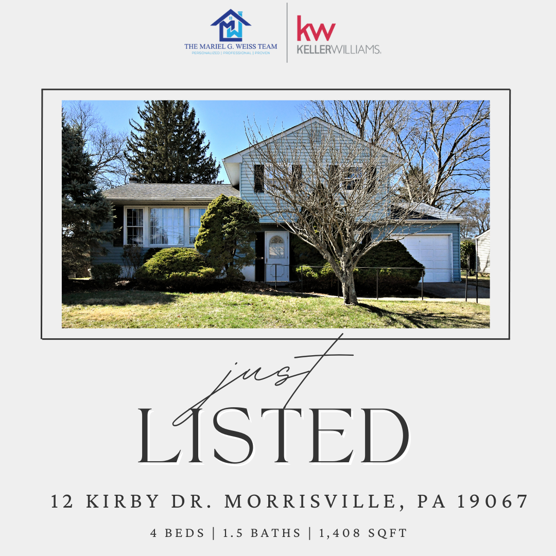 Just Listed: 12 Kirby Dr, Morrisville, PA 19067