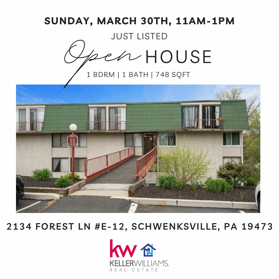 OPEN HOUSE: 2134 FOREST LN #E-12 Schwenksville PA 19473