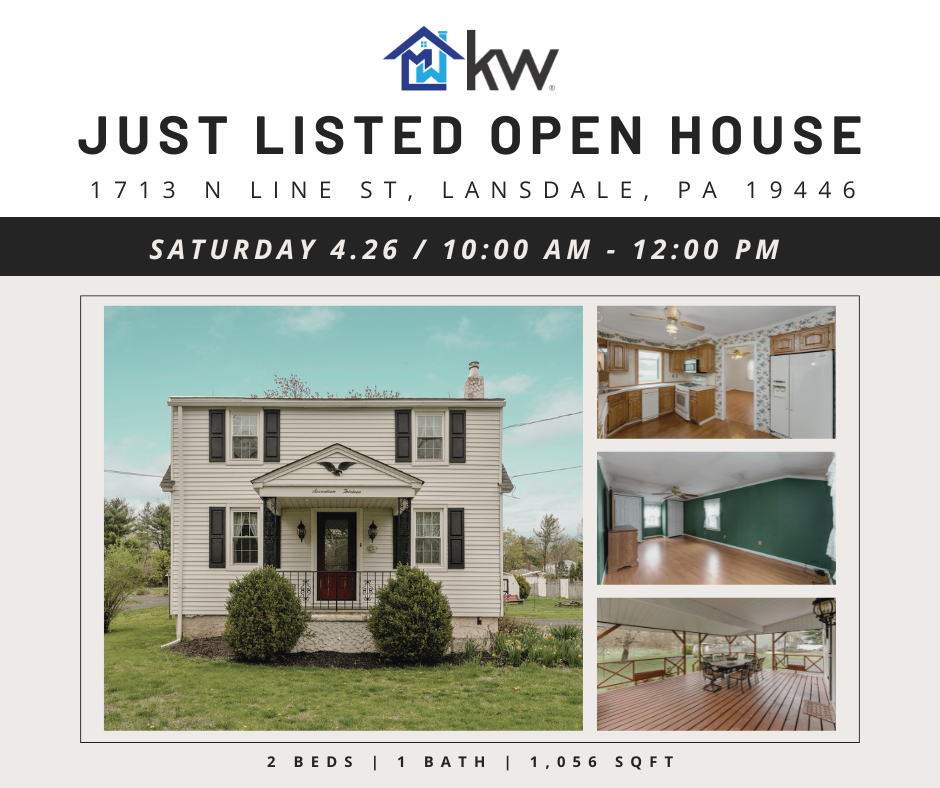 Open House Spotlight: 1713 N Line Street, Lansdale, PA 19446