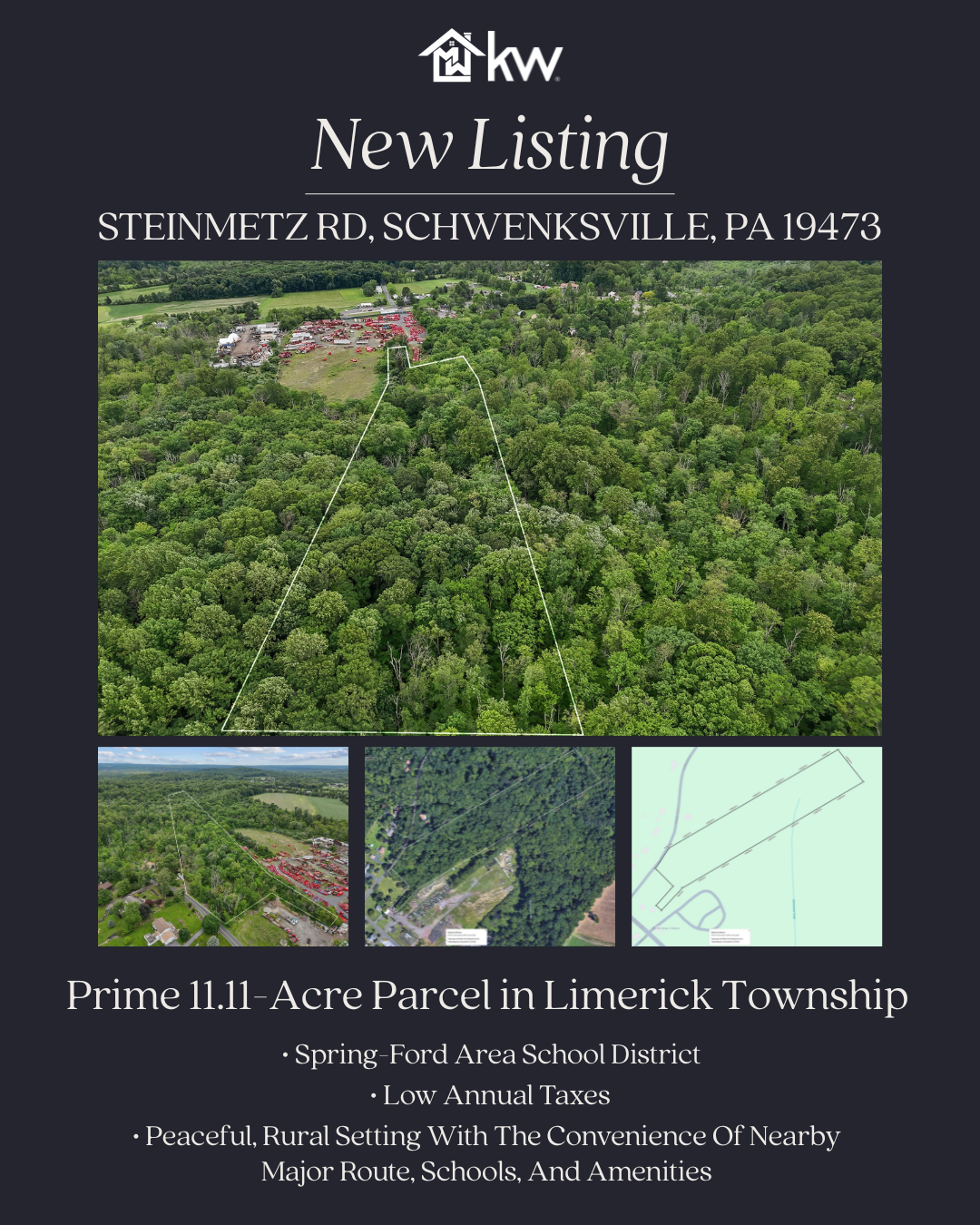11.11 Scenic Acres Just Listed in Limerick Township