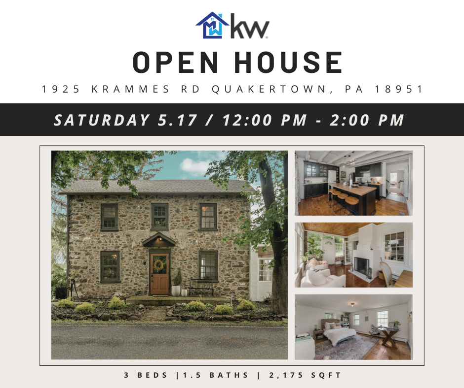 OPEN HOUSE ALERT! 1925 Krammes Rd, Quakertown, PA 18951