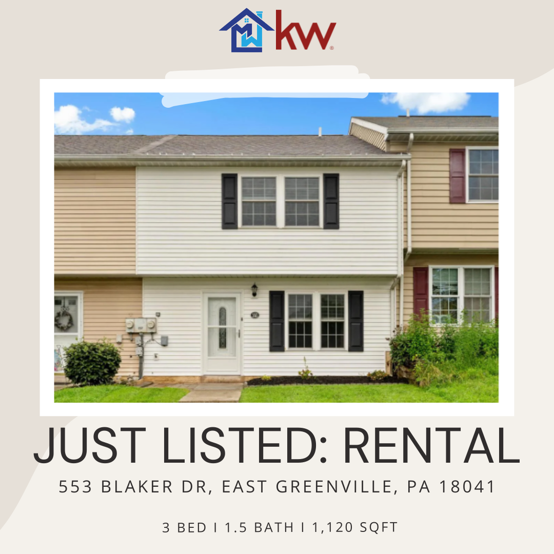 Modern Townhome for Rent in East Greenville, PA
