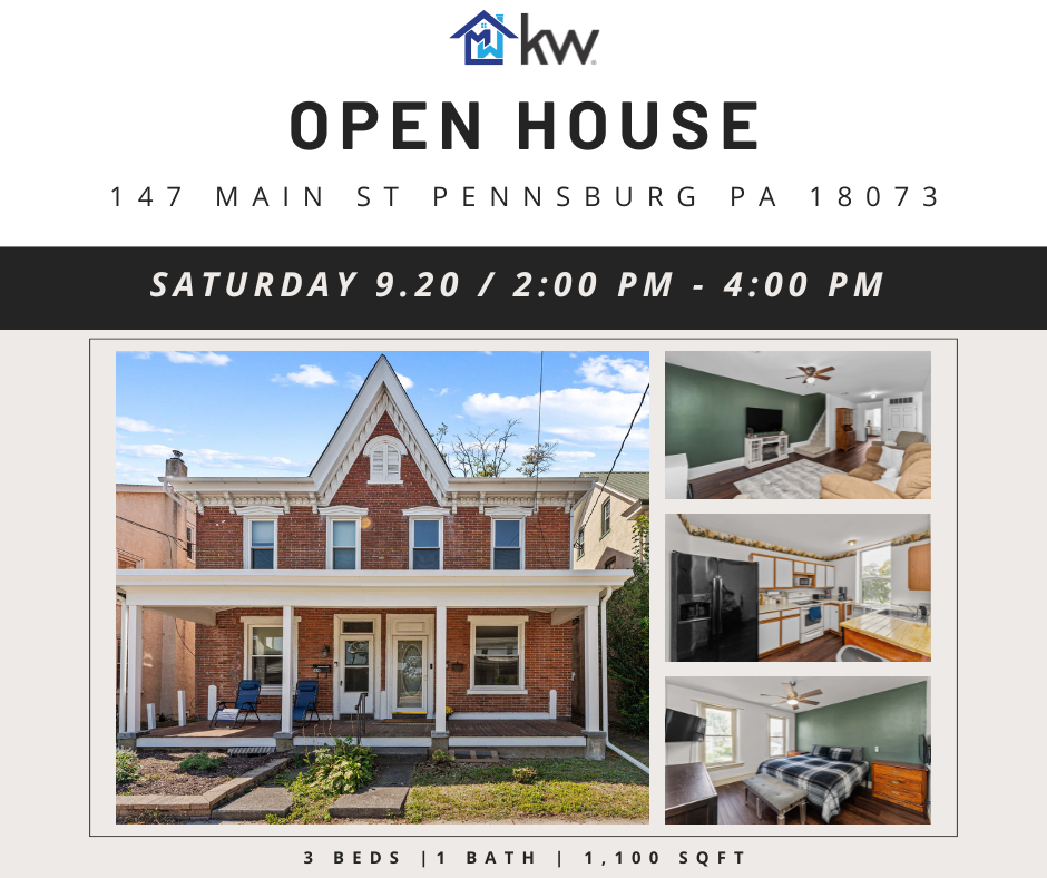 Just Listed & Open House This Weekend: 147 Main St, Pennsburg, PA
