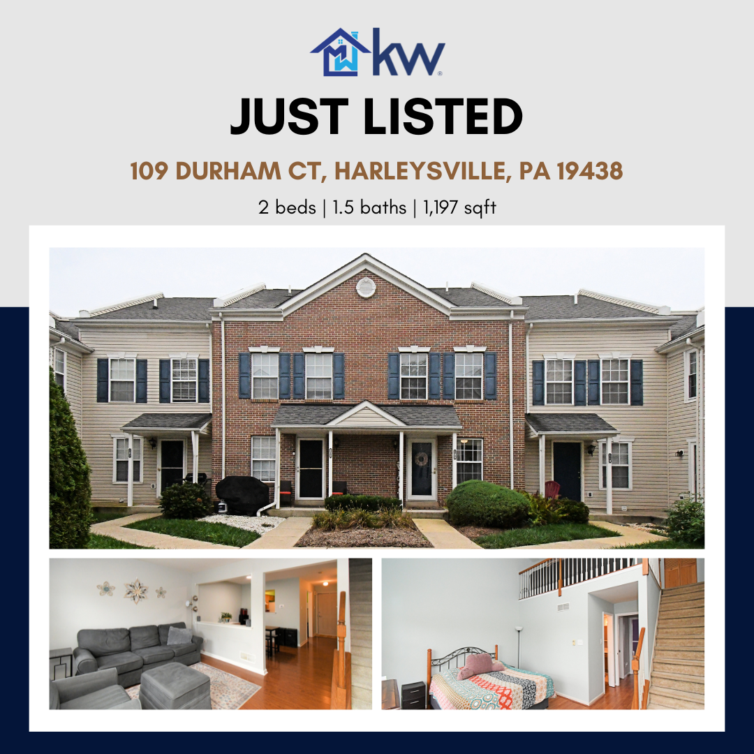 Just Listed: 109 Durham Ct, Harleysville, PA 19438