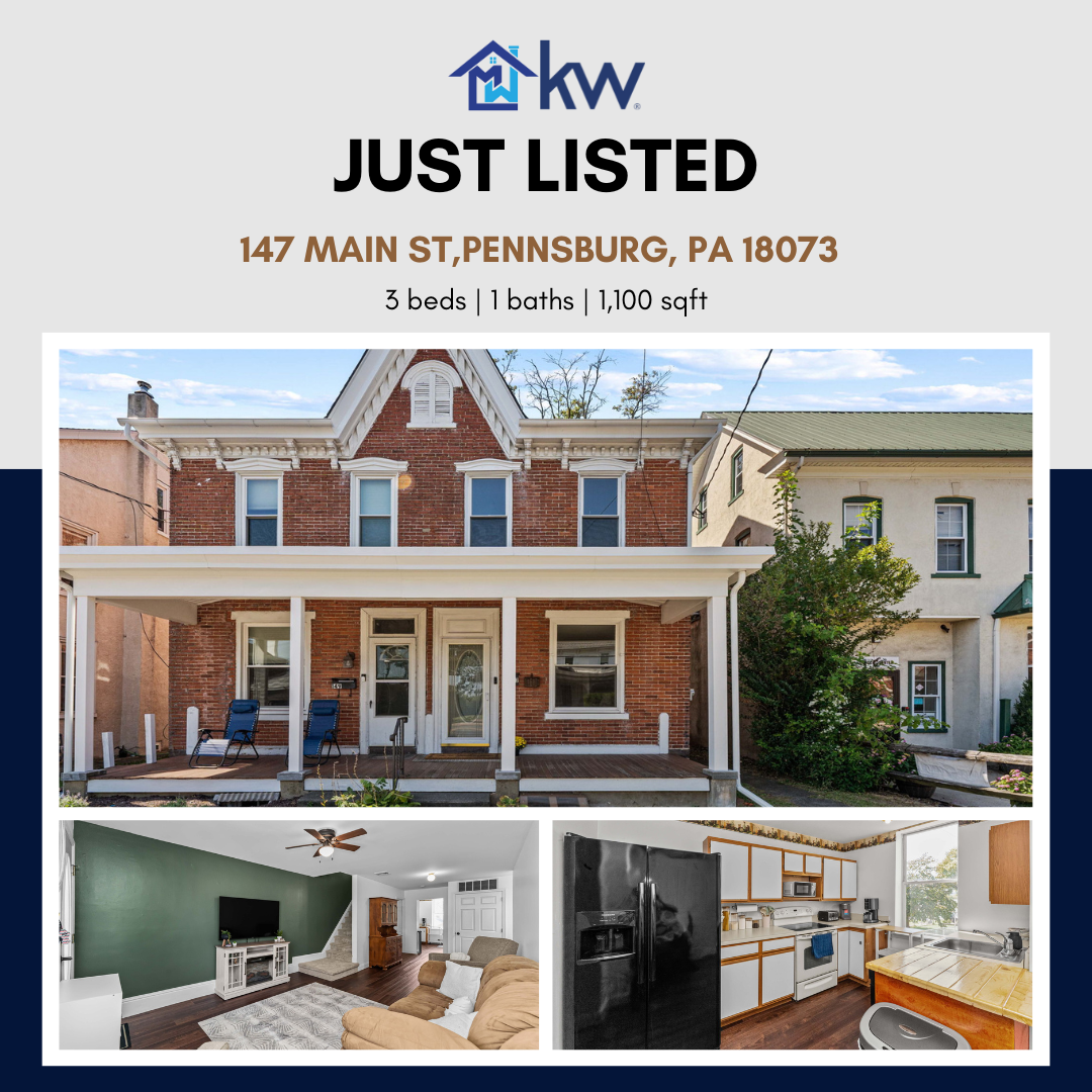 Just Listed: 147 Main St, Pennsburg, PA 18073