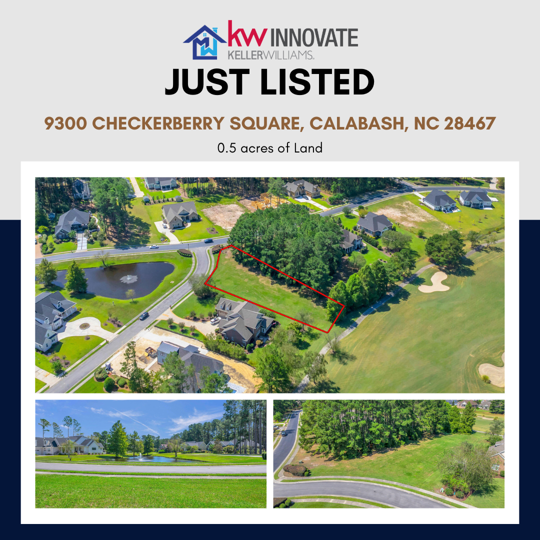 Just Listed: 9300 Checkerberry Square, Calabash, NC 28467