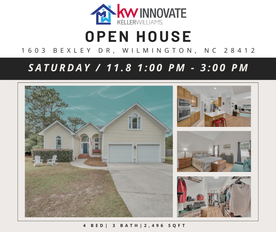 OPEN HOUSE! 1603 Bexley Drive, Wilmington, NC 28412
