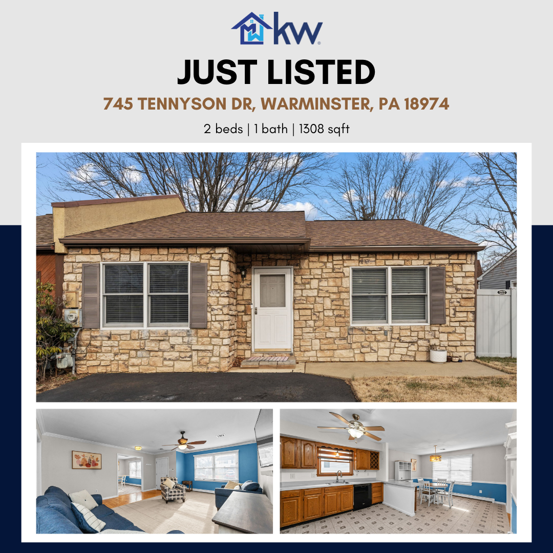 Just Listed: 745 Tennyson Dr, Warminster, PA 18974