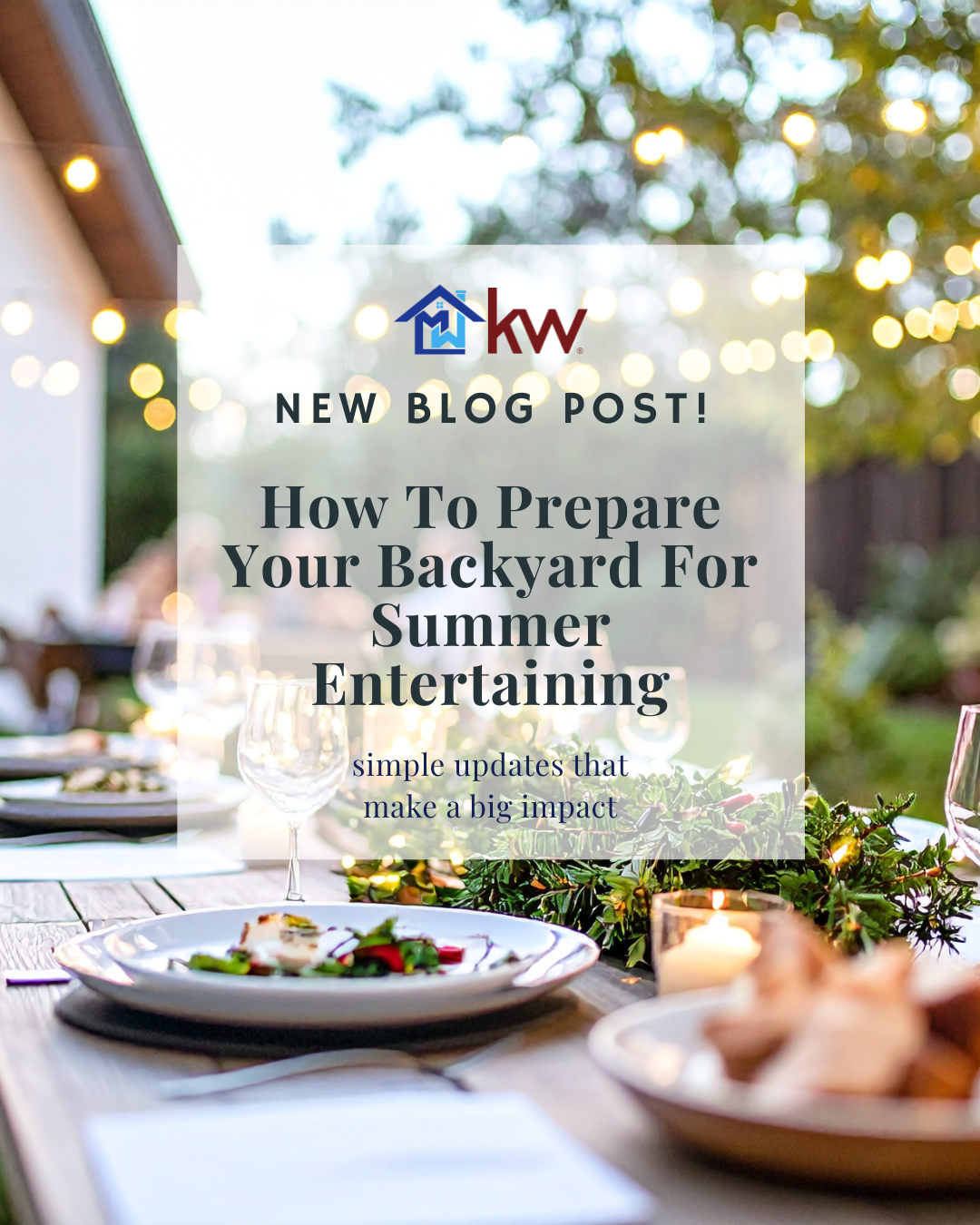 How To Prepare Your Backyard For Summer Entertaining