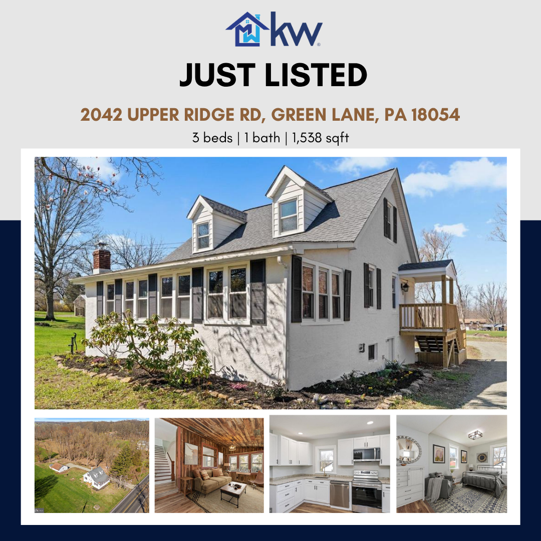 Just Listed in Green Lane, PA: Updated Cape Cod on 1.44 Acres at 2042 Upper Ridge Road