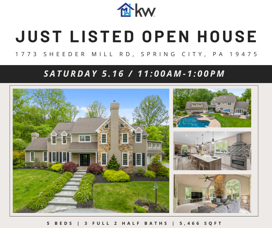 Just Listed Open House: 1773 Sheeder Mill Rd in Spring City, PA