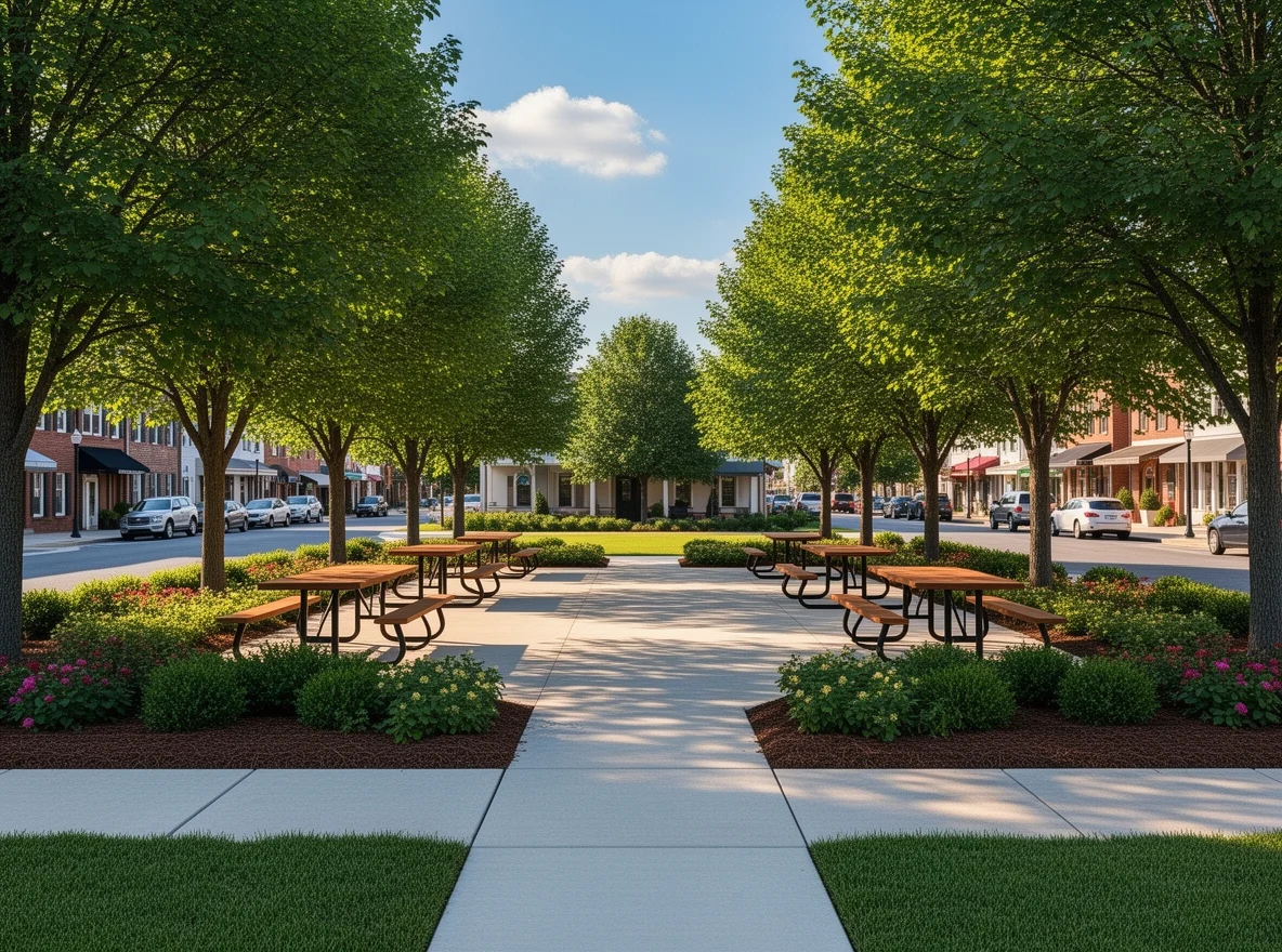 Relaxed community park gathering in Wadesboro