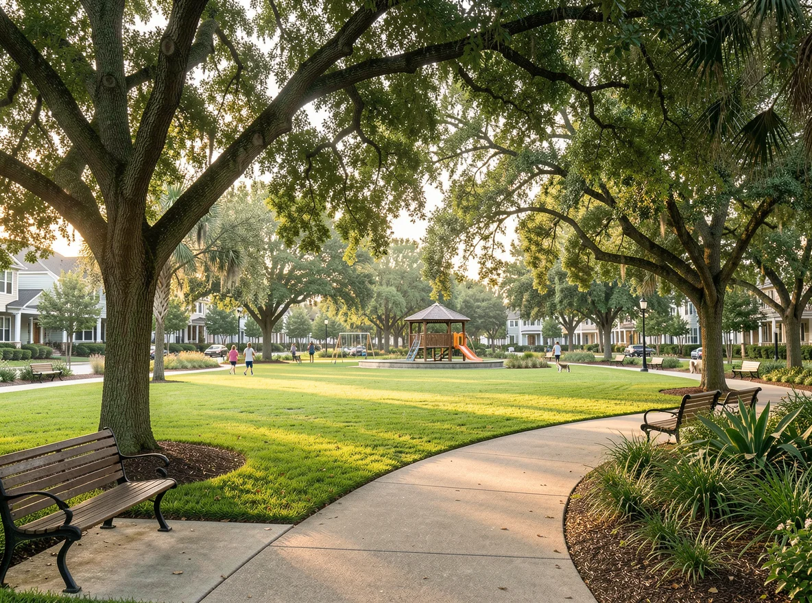 Neighborhood park in Virginia Beach