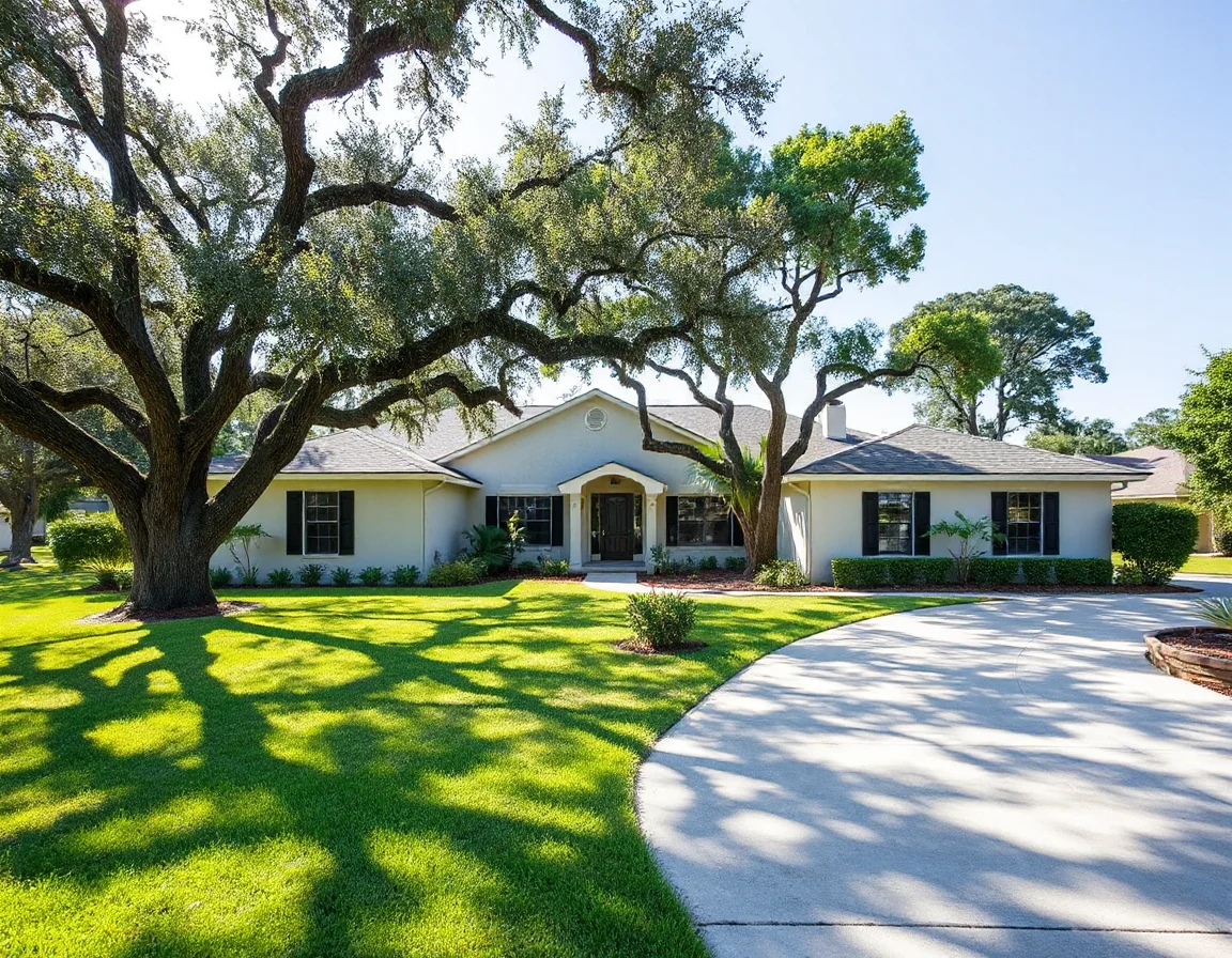 Florida home exterior in Brooksville