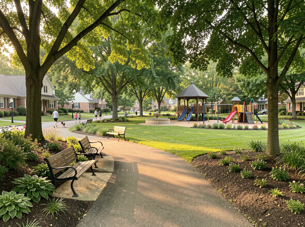Neighborhood park in Knoxville