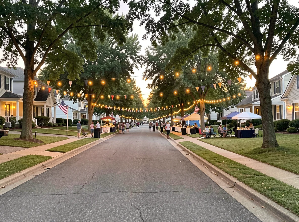 Neighborhood setting in Alcoa