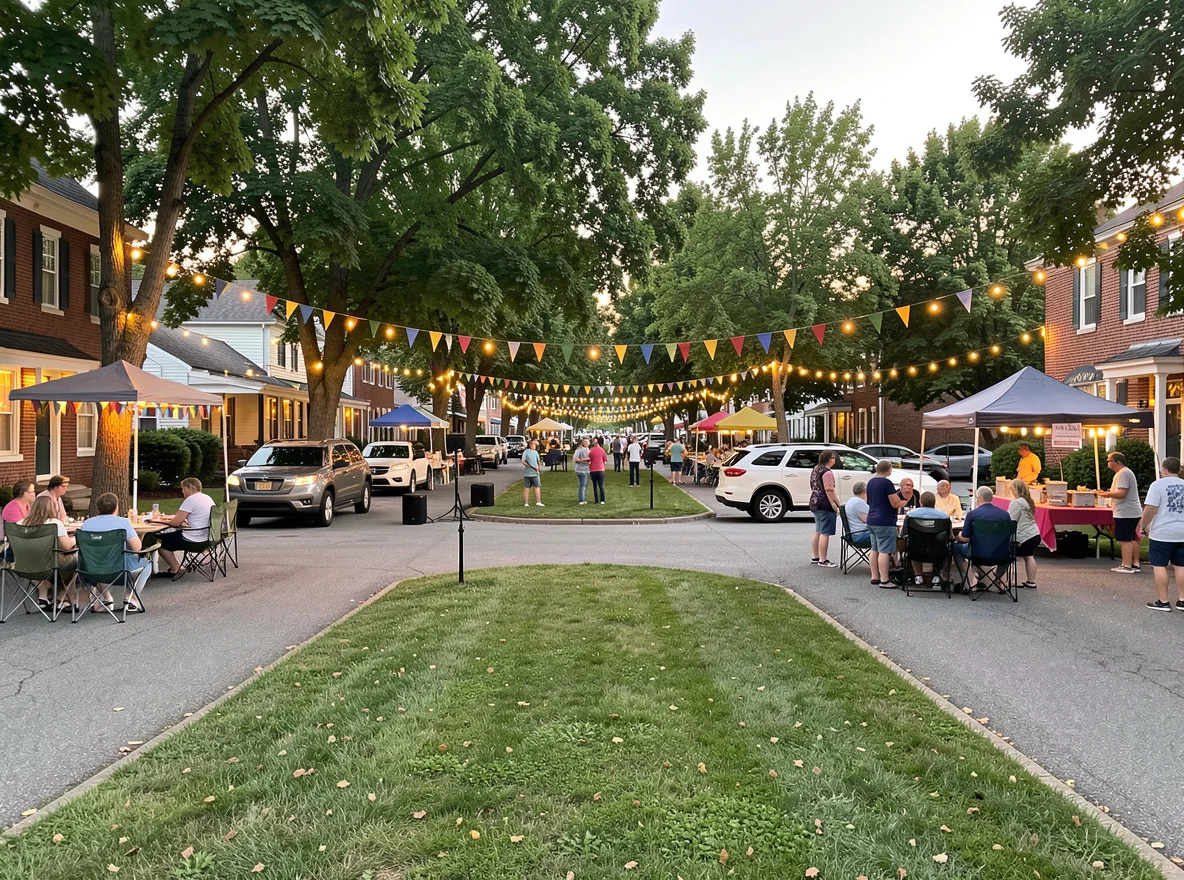 Community atmosphere in Maryville, Tennessee