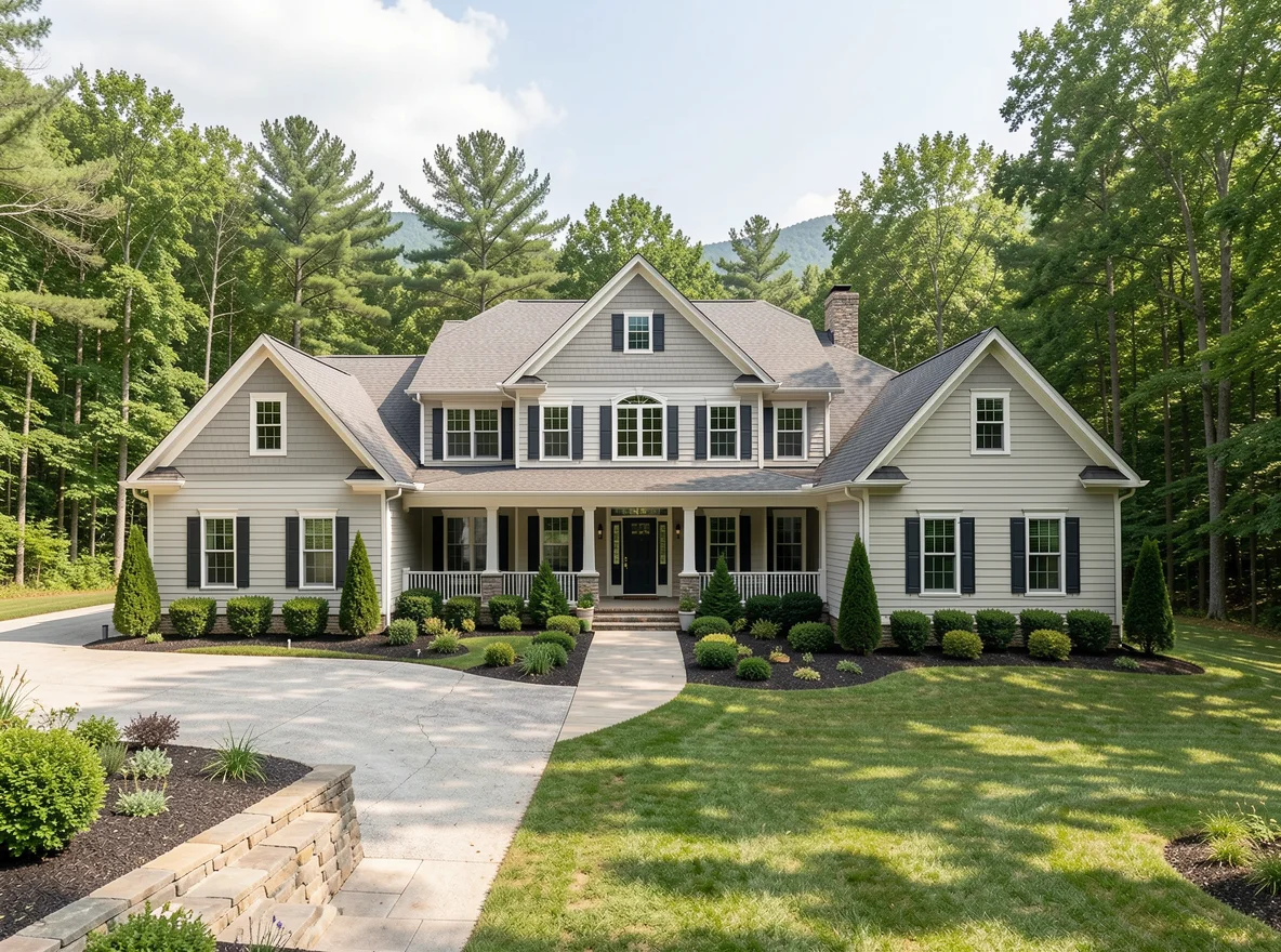 Custom home setting on acreage near Townsend