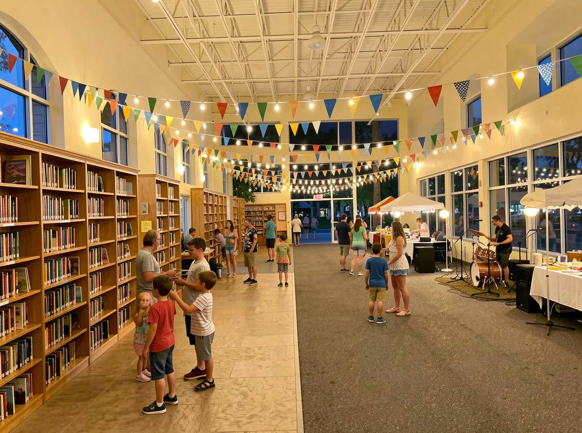 Indoor library and educational summer activity for families in Manatee and Sarasota counties