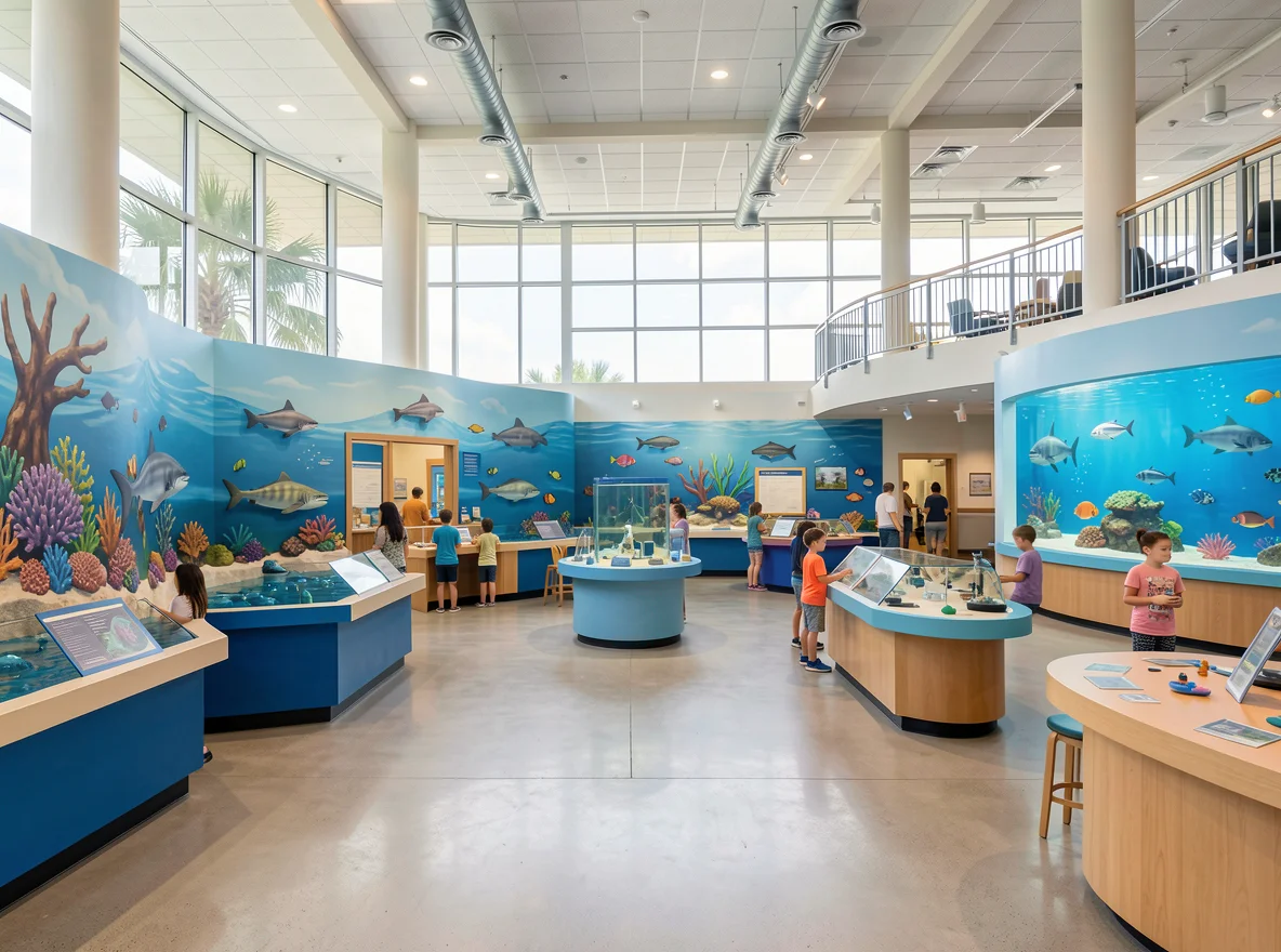 Family-friendly museum and aquarium style summer outing in Sarasota