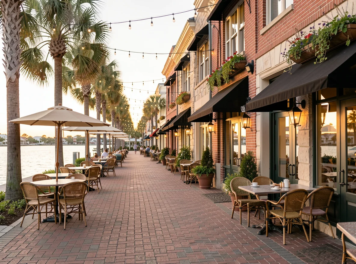 Coastal cultural lifestyle scene near Sarasota and Venice