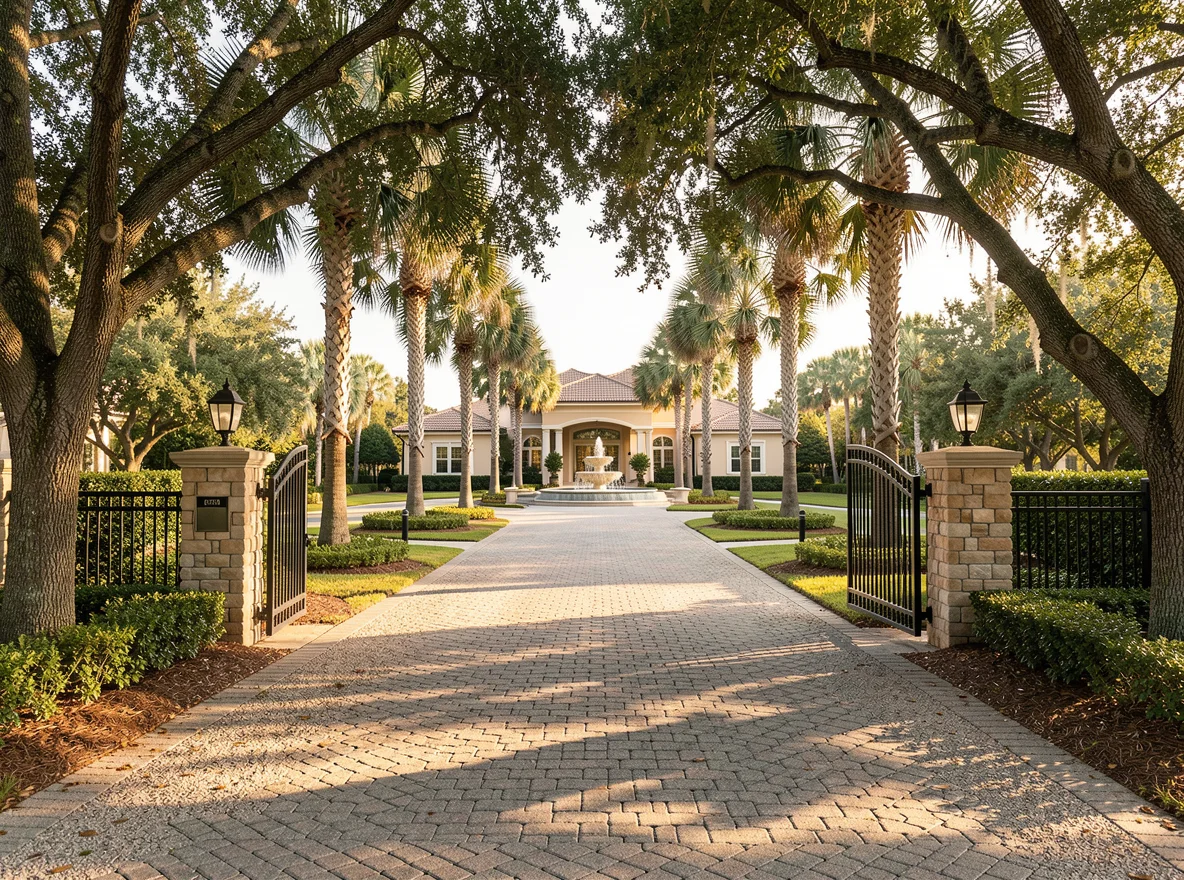 Resort-style gated community visual on Florida's Gulf Coast