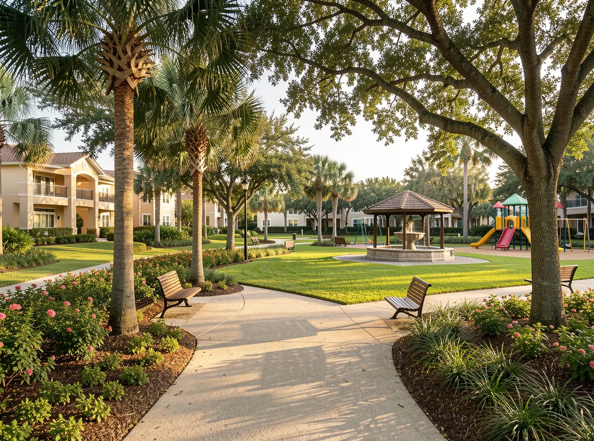 Active adult lifestyle scene on Florida's Gulf Coast